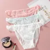 The Mystery of the Magic Box: Lace trim design, cute girl's front pendant, Japanese-style girl's lace, comfortable and breathable thin underwear details Picture